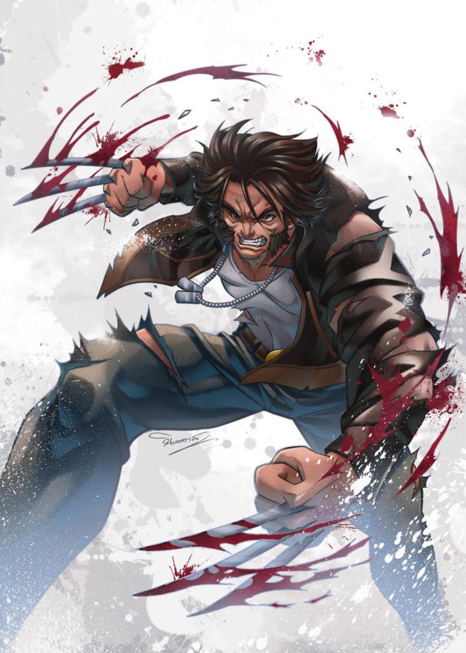 Картина GeekLand Wolverine 40х60 см (WR.09.077)