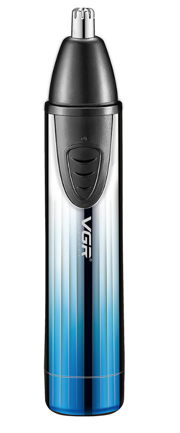 Тример для носа VGR 2в1 Блакитний (V-619 )