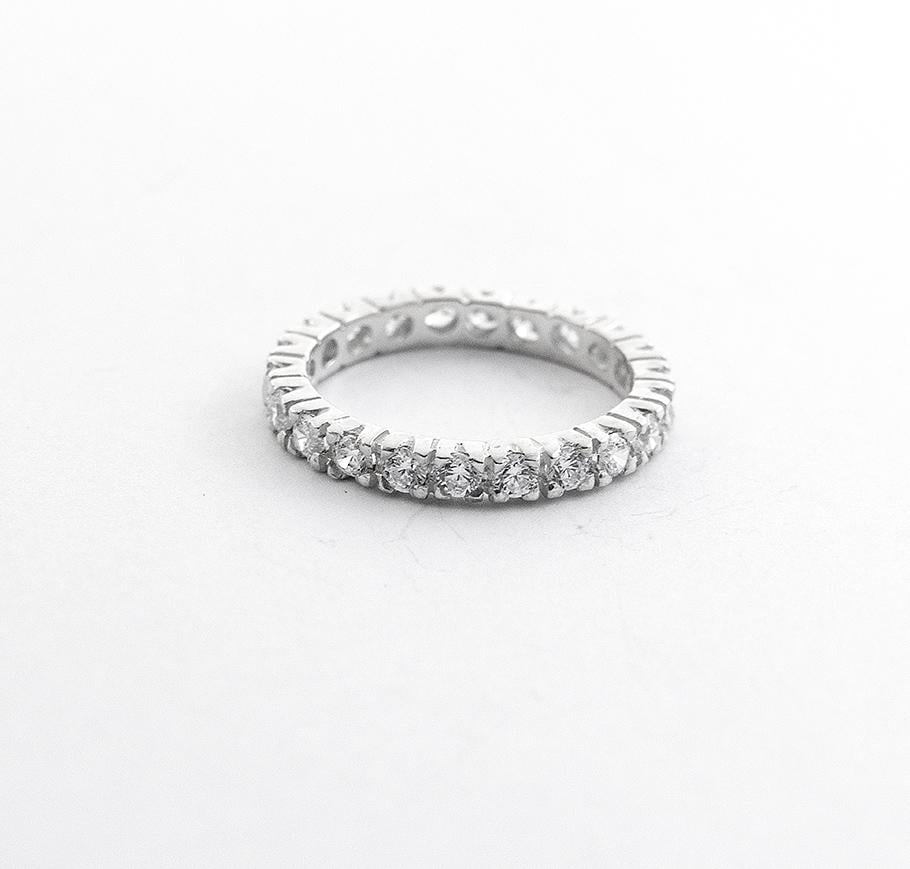Кольцо женское с камнями Maxi Silver 7579 SE р. 17 (8757980)