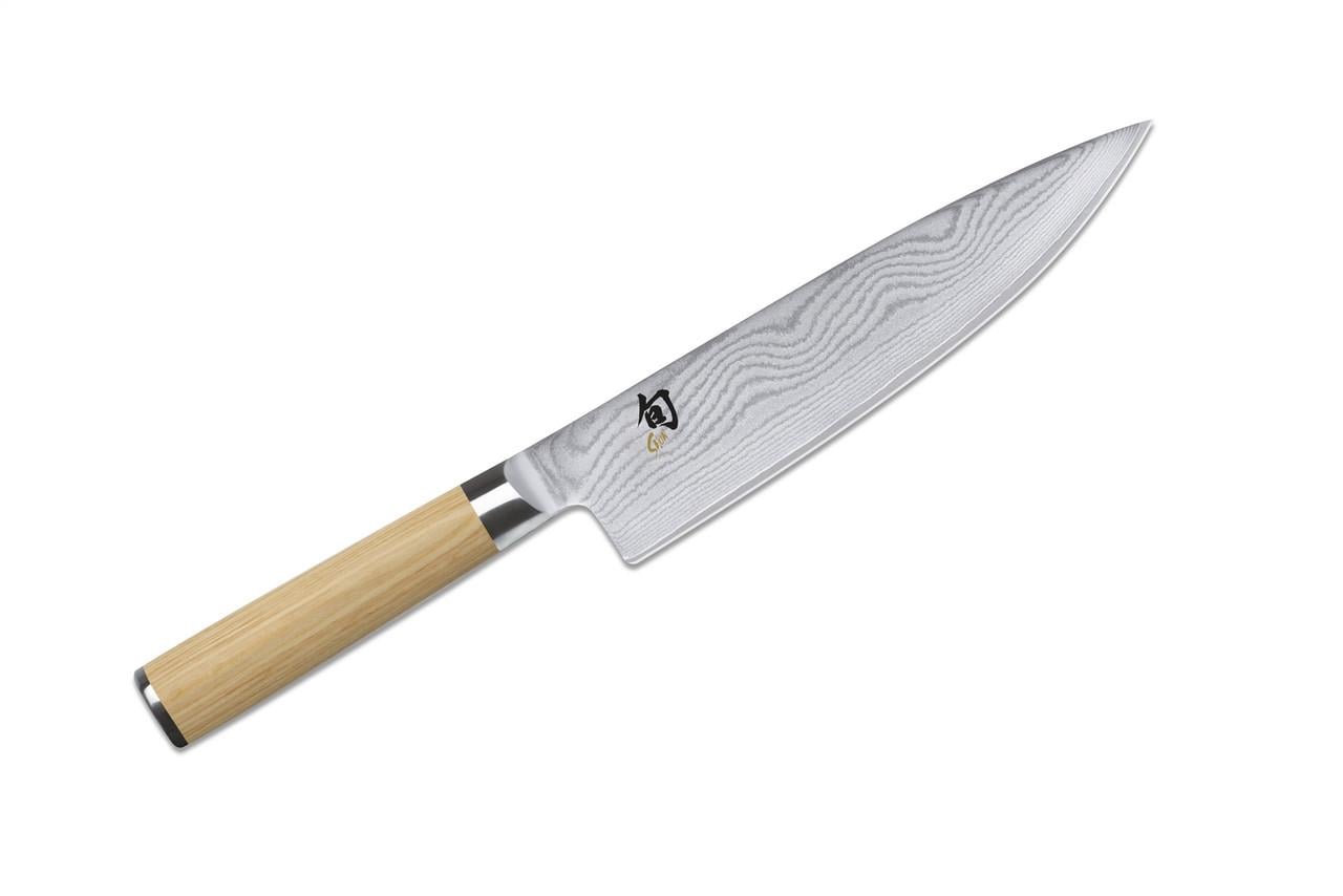 Кухонный нож Шеф KAI Shun Classic White 61 HRc DM-0706W 200 мм (31457707)