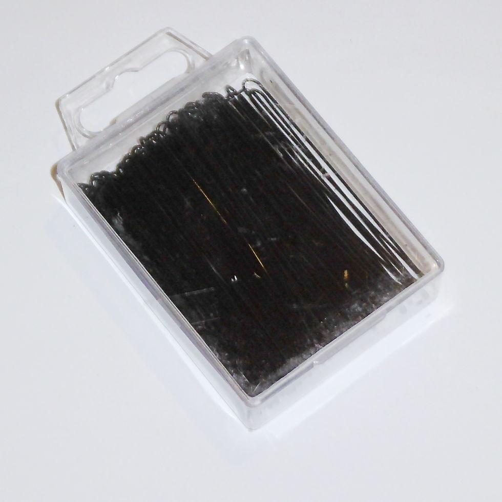 Заколки для волос ДенІС professional 65 мм прямые 100 шт. Черный (1453070708) - фото 3 Заколки для волос ДенІС professional 65 мм прямые 100 шт. Черный (1453070708) - фото 3