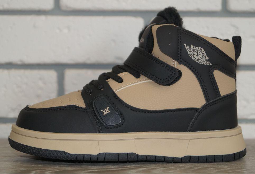 Черевики зимові дитячі підліткові Paliament р. 34 21,5 см Коричневий/Чорний (31560-34)