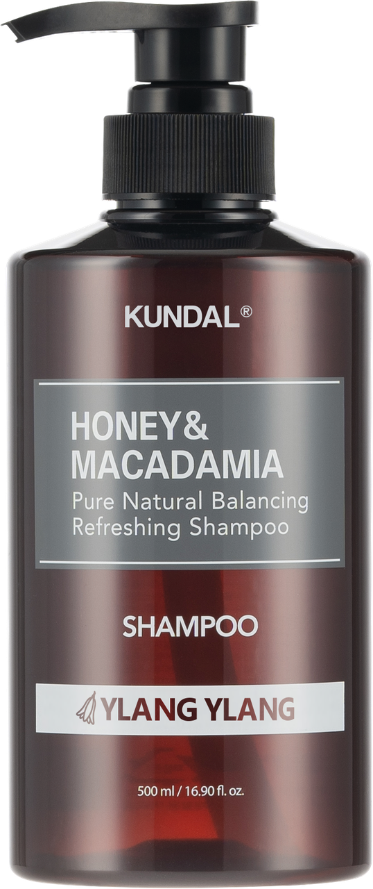 Шампунь натуральный парфюмированный Kundal Honey & Macadamia Ylang Ylang 500 мл