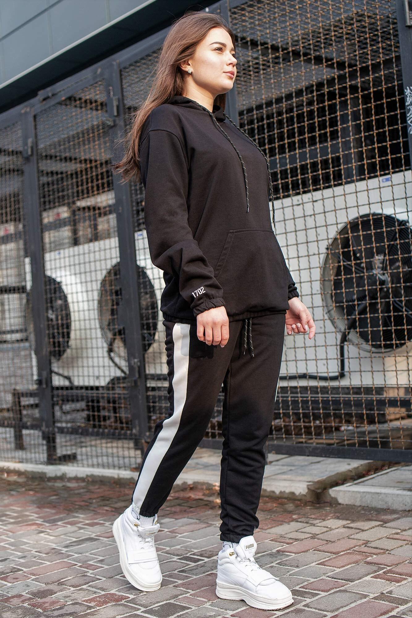 ᐉ Оверсайз Спортивний Костюм Without Lampas 21 L woman White • Купить в ...