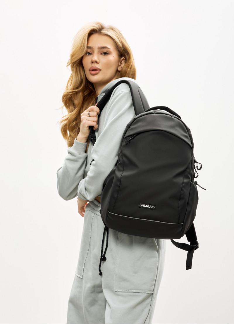 Рюкзак женский Sambag Zard Neo 43х27х13 см Черный (25000064) Рюкзак женский Sambag Zard Neo 43х27х13 см Черный (25000064)