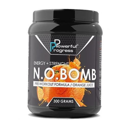 Комплекс до тренировки Powerful Progress N.O.BOMB 300 г 30 порций Orange