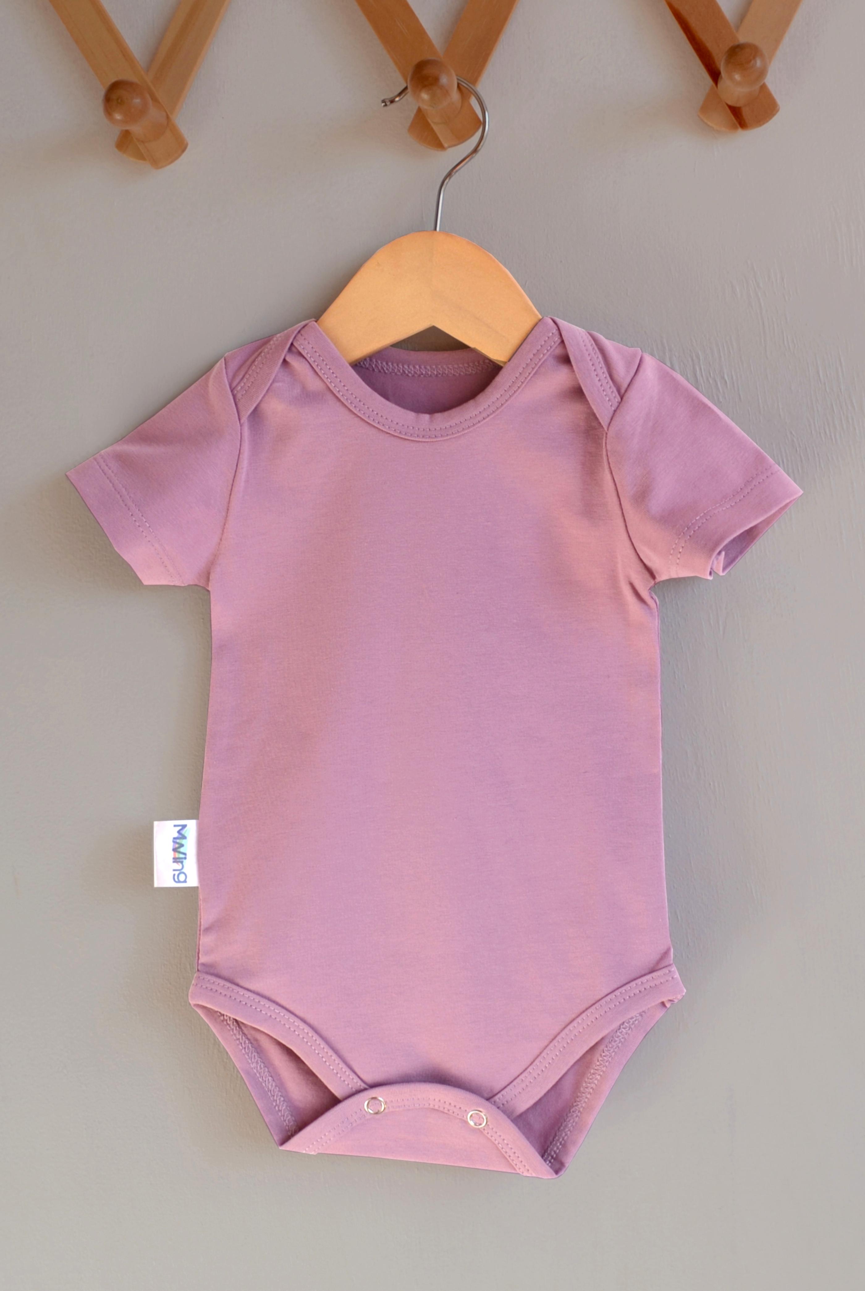 Боди детское унисекс Mwing Amazoniya 68 см Пыльная роза