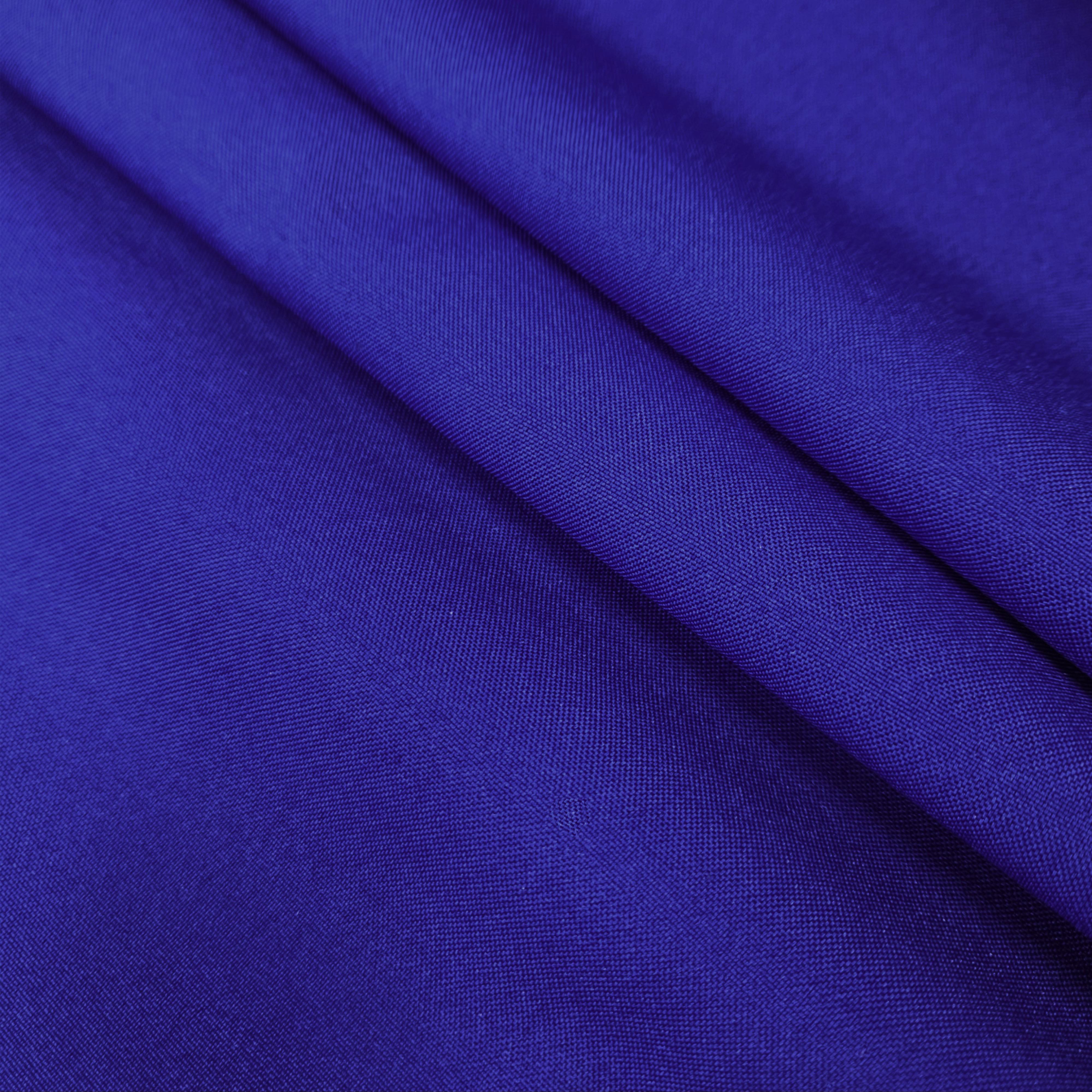 Ткань Габардин однотонный 150 см Синий (электро5 01918)