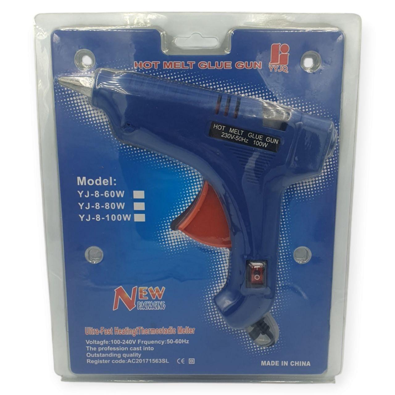 Клеевой термопистолет для сухого клея 11,2 мм 100 W/100/240 V (YJ-8) - фото 4 Клеевой термопистолет для сухого клея 11,2 мм 100 W/100/240 V (YJ-8) - фото 4