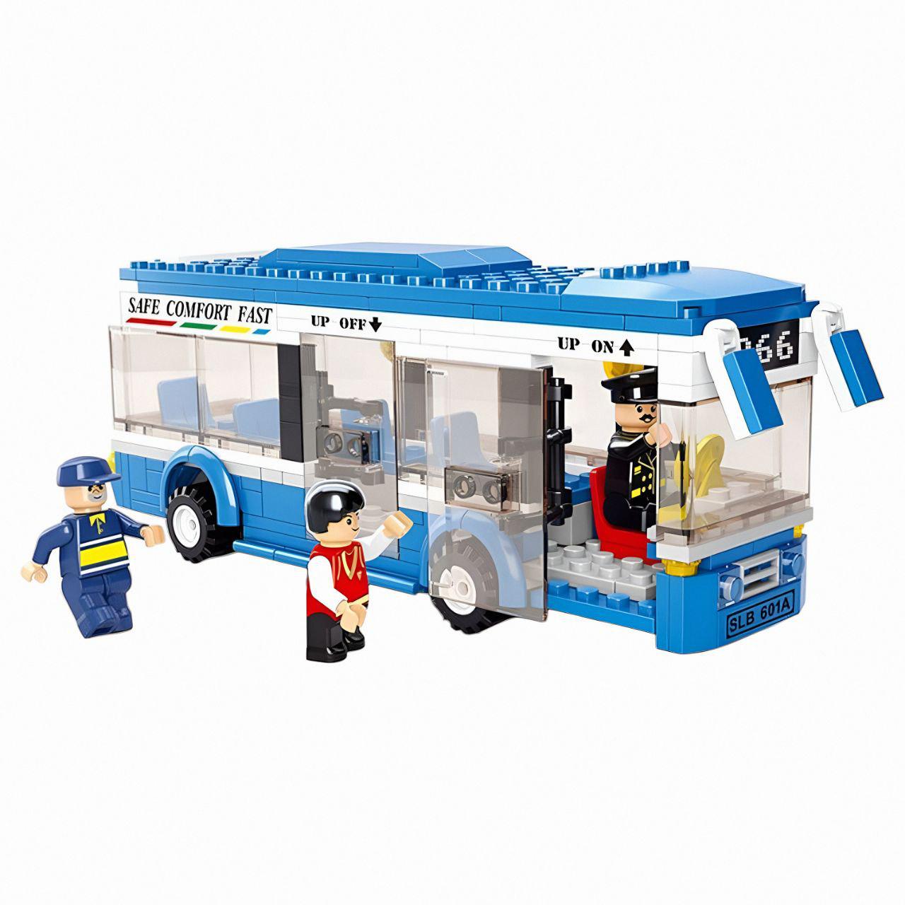 Конструктор Sluban M38-B0330 Городской автобус 235 дет. Разноцветный (27478333)