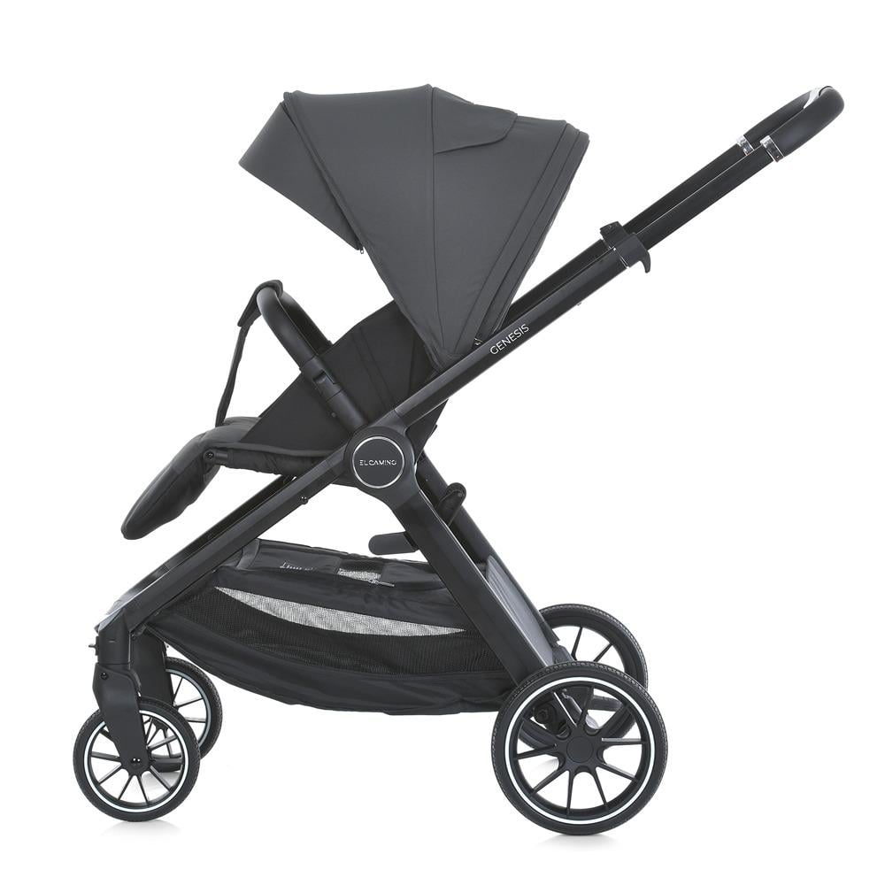Коляска универсальная El Camino ME 1126 Asphalt Gray Genesis 2в1 - фото 4 Коляска универсальная El Camino ME 1126 Asphalt Gray Genesis 2в1 - фото 4