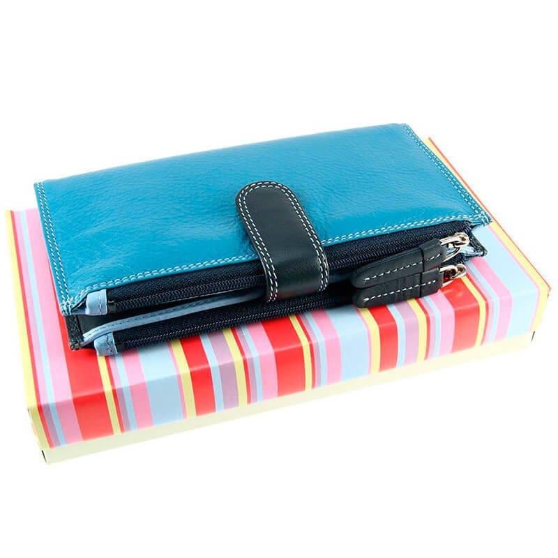 Кошелек женский Visconti Bermuda Blue/Multi (RB100 BLUE MULTI) - фото 6