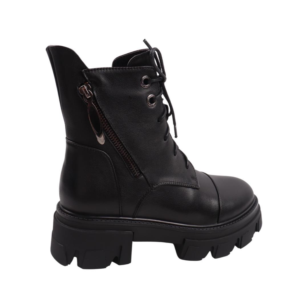 ᐉ Ботинки женские Erisses из кожи р. 35 Черный (974-23ZHC) • Купить в ...