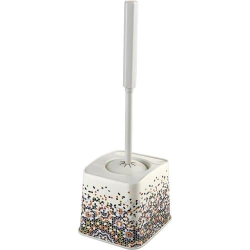 Туалетний йоржик Elif Мозаїка з підставкою (MUP-EL388-MOZAIKA)