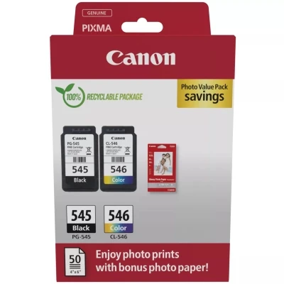 Комплект картриджей Canon PG-545/CL-546 Multipack BK/Color 2 шт. (8287B008)