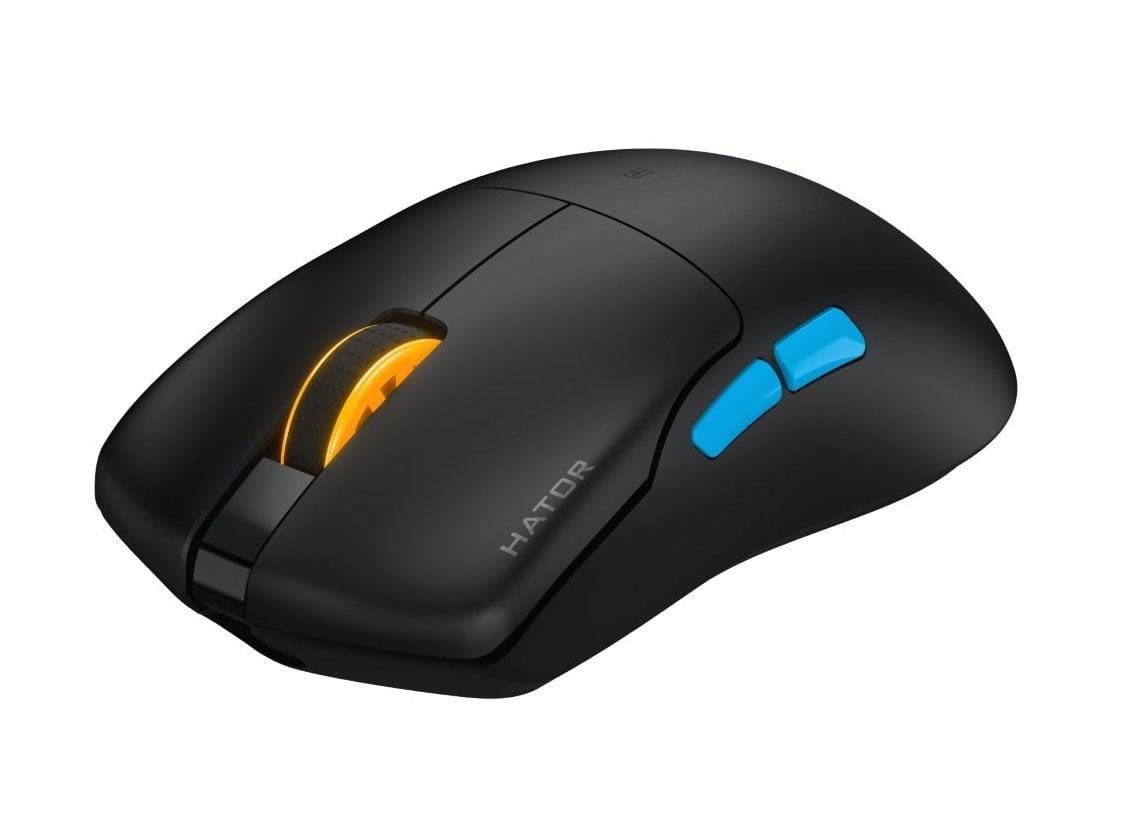 Компьютерная мышка беспроводная Hator Pulsar 3 Pro Wireless Black (HTM640) - фото 2 Компьютерная мышка беспроводная Hator Pulsar 3 Pro Wireless Black (HTM640) - фото 2