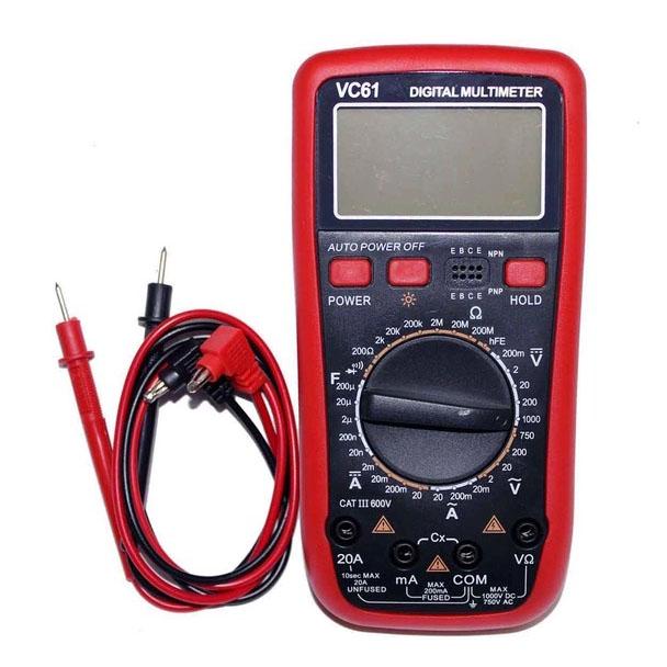 Мультиметр для вимірювання напруги Digital VC61 цифровий (316748)