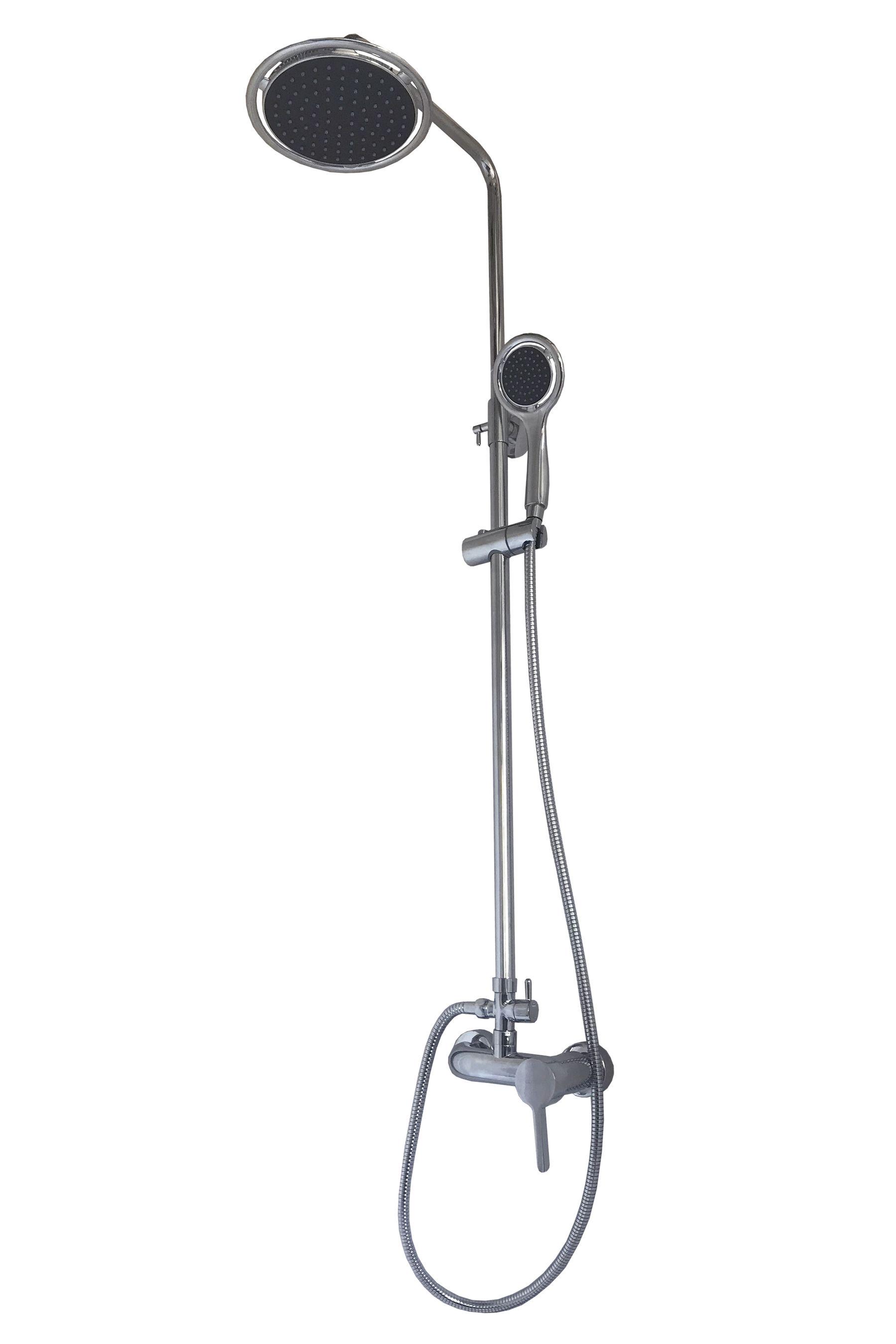 Душова система із змішувачем GLOBUS LUX D080270 000005881 Хром (110177) Душова система із змішувачем GLOBUS LUX D080270 000005881 Хром (110177)