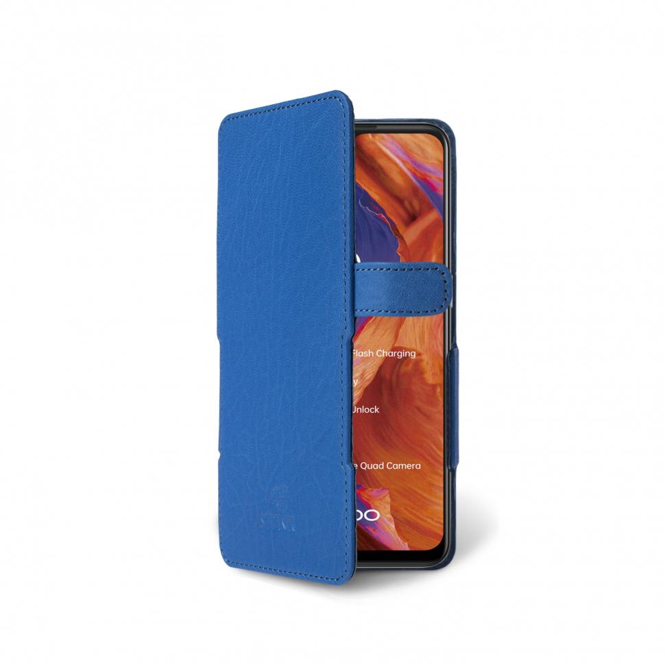 Чохол книжка Stenk Prime для OPPO A73 Яскраво-синій (68195)