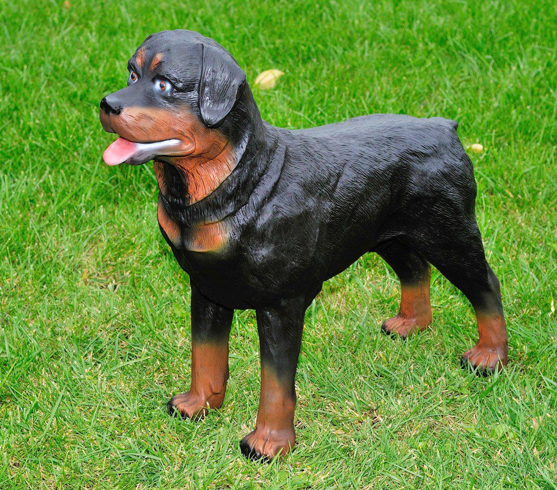 Садовая фигура Ротвейлер стоячий 70 см (5.225.de) - фото 3 Садовая фигура Ротвейлер стоячий 70 см (5.225.de) - фото 3