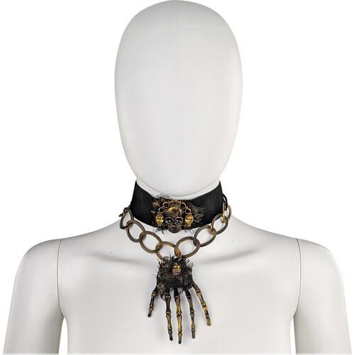 Чокер-колье Королева Ингиборга SETA Decor 21-614BLK-GL