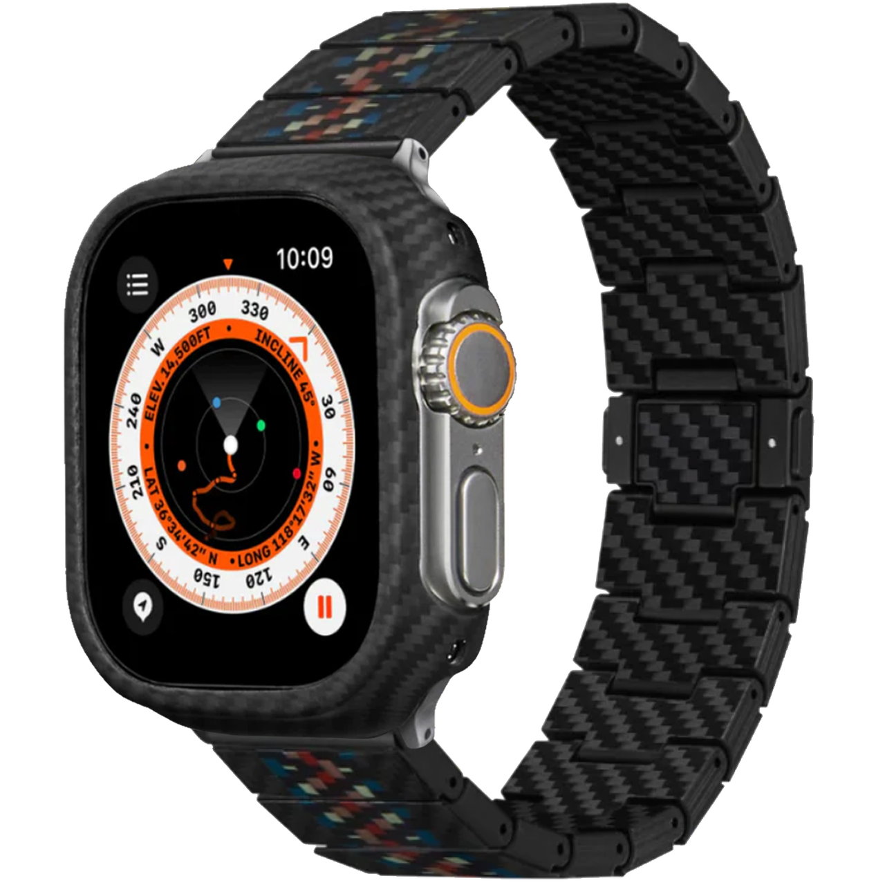 Ремінець і чохол Pitaka Carbon Fiber Watch Band for Watch 49 Rhapsody and Air Case (AWB2301/KW3001A) - фото 2 Ремінець і чохол Pitaka Carbon Fiber Watch Band for Watch 49 Rhapsody and Air Case (AWB2301/KW3001A) - фото 2