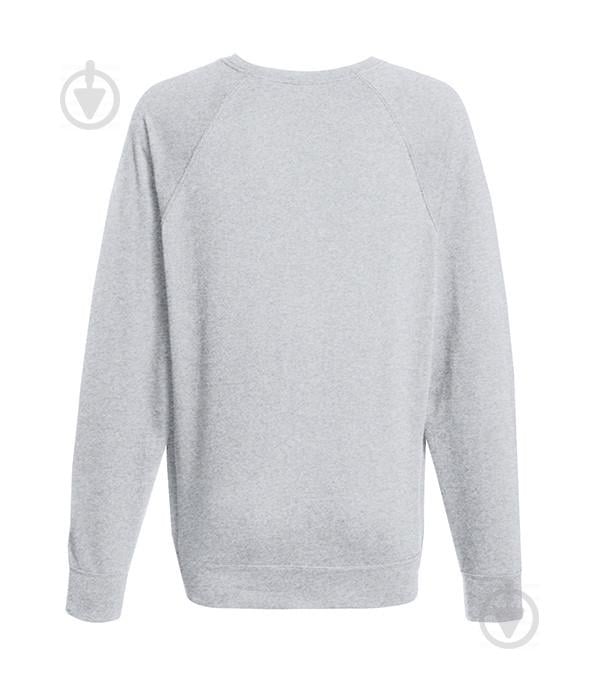 Світшот Fruit of the Loom Lightweight raglan sweat XL Сіро-ліловий (062138094XL) - фото 2