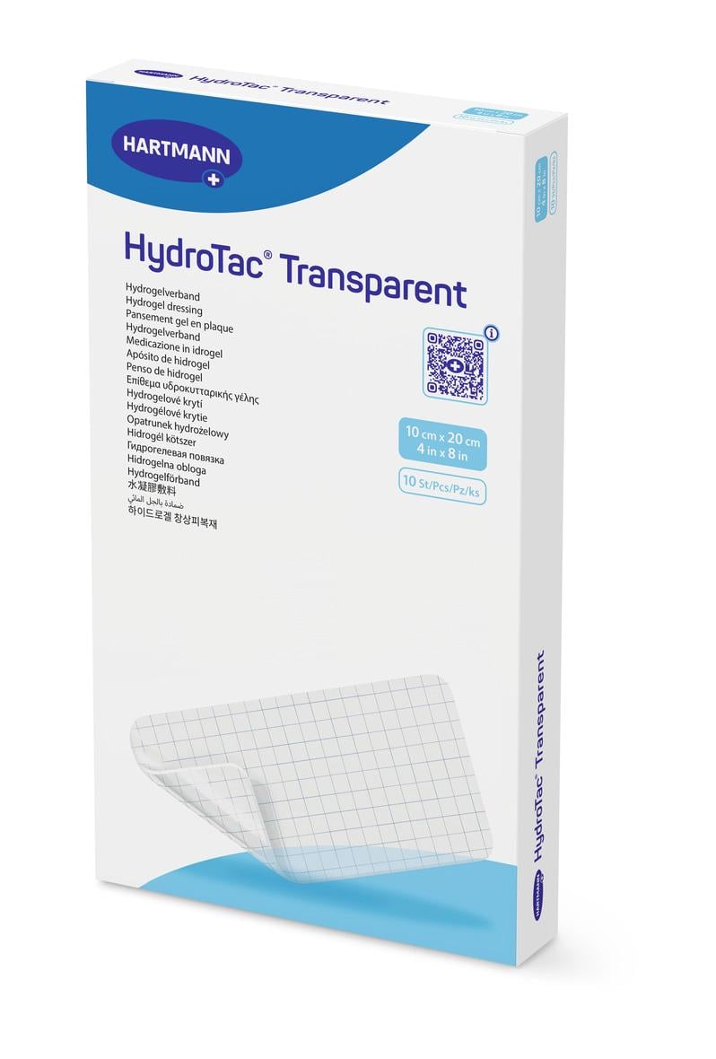 Пов’язка гідрогелева HydroTac transparent 10x20 см 1 шт.