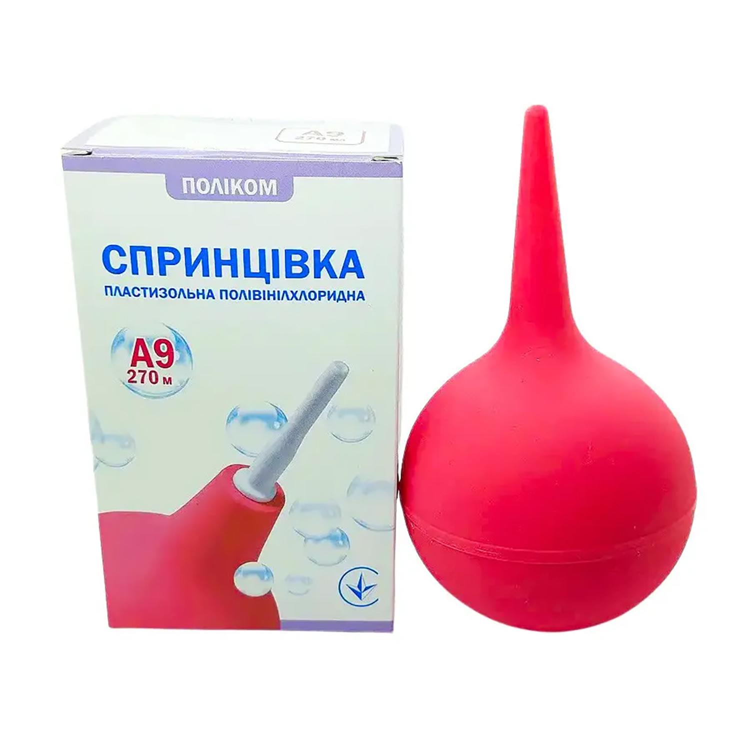 Спринцівка Поліком А12 з м'яким наконечником 360 мл (86461) - фото 2