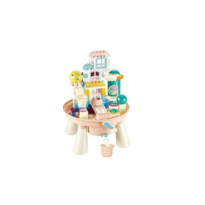 Конструктор Smoneo столик/водяные игрушки 123 элемента Разноцветный (152630)