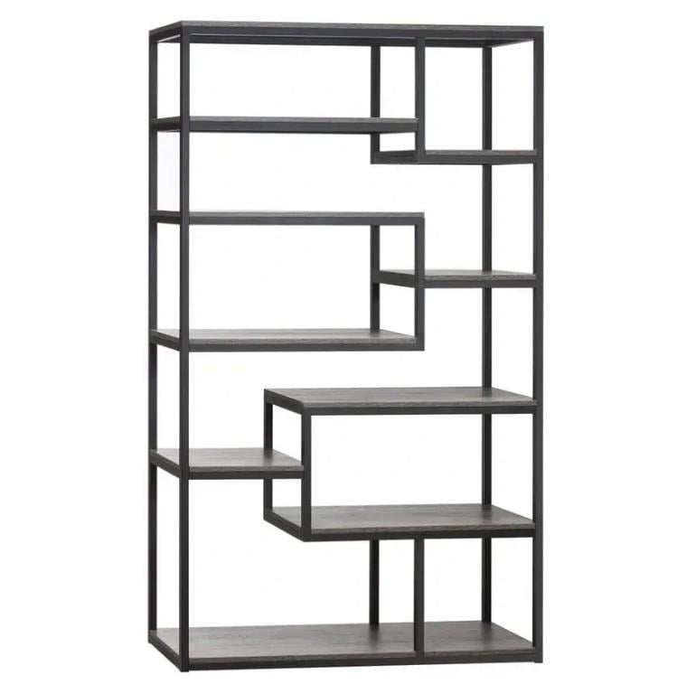 Стеллаж Loft FS612 для работы и кабинет Черный (3075772802)