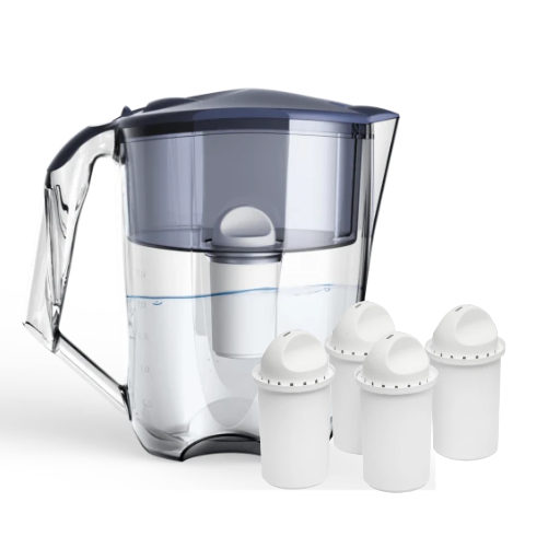 КомплектФильтр-кувшин Ecosoft Maxima 5 л и улучшенный картридж 3в1 Сапфировый (FMVMAXIMADBECO/CRVK4ECO) - фото 2 КомплектФильтр-кувшин Ecosoft Maxima 5 л и улучшенный картридж 3в1 Сапфировый (FMVMAXIMADBECO/CRVK4ECO) - фото 2