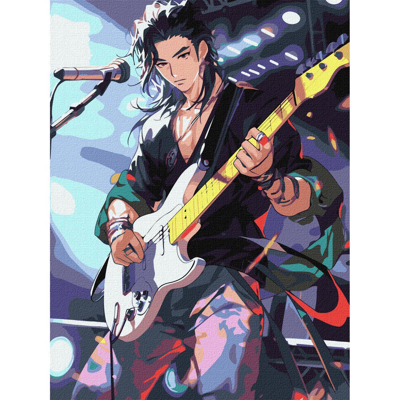 Картина по номерам ART CRAFT Талантливый музыкант 30x40 см Разноцветный (PM-194-K-1057)