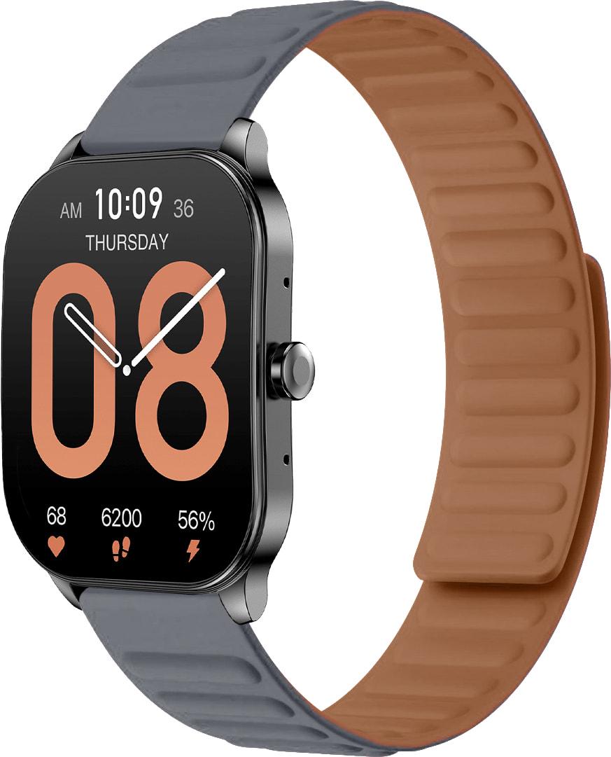 Ремешок Magneter для Amazfit Pop 3S/3R Grey (34455-33)