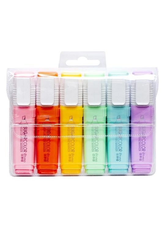 Маркеры текстовыделители WW00883 6 цв. Маркеры текстовыделители WW00883 6 цв.