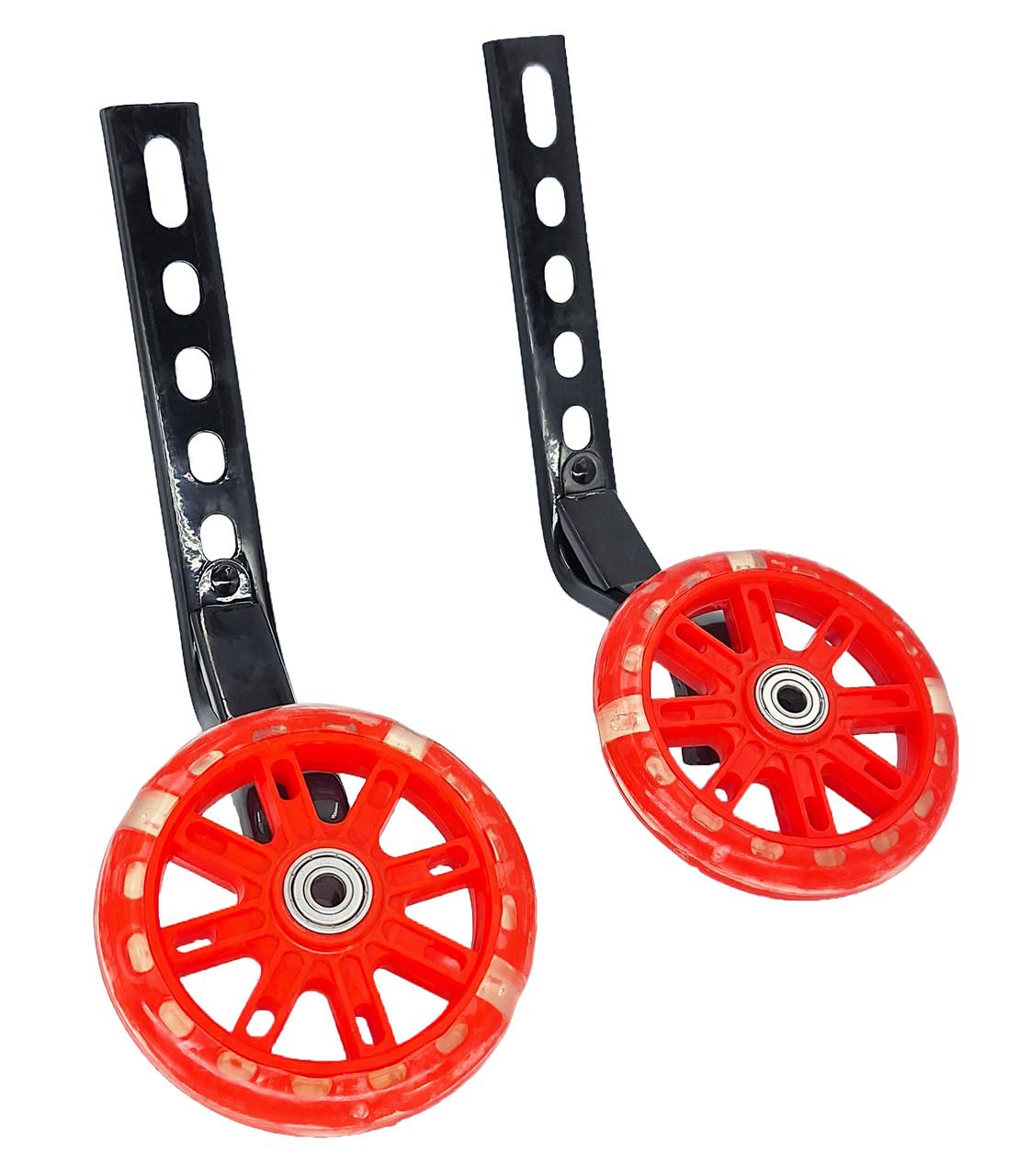 Колеса опорные светодиодные для детского велосипеда 12-20" Красный (G0000995) Колеса опорные светодиодные для детского велосипеда 12-20" Красный (G0000995)