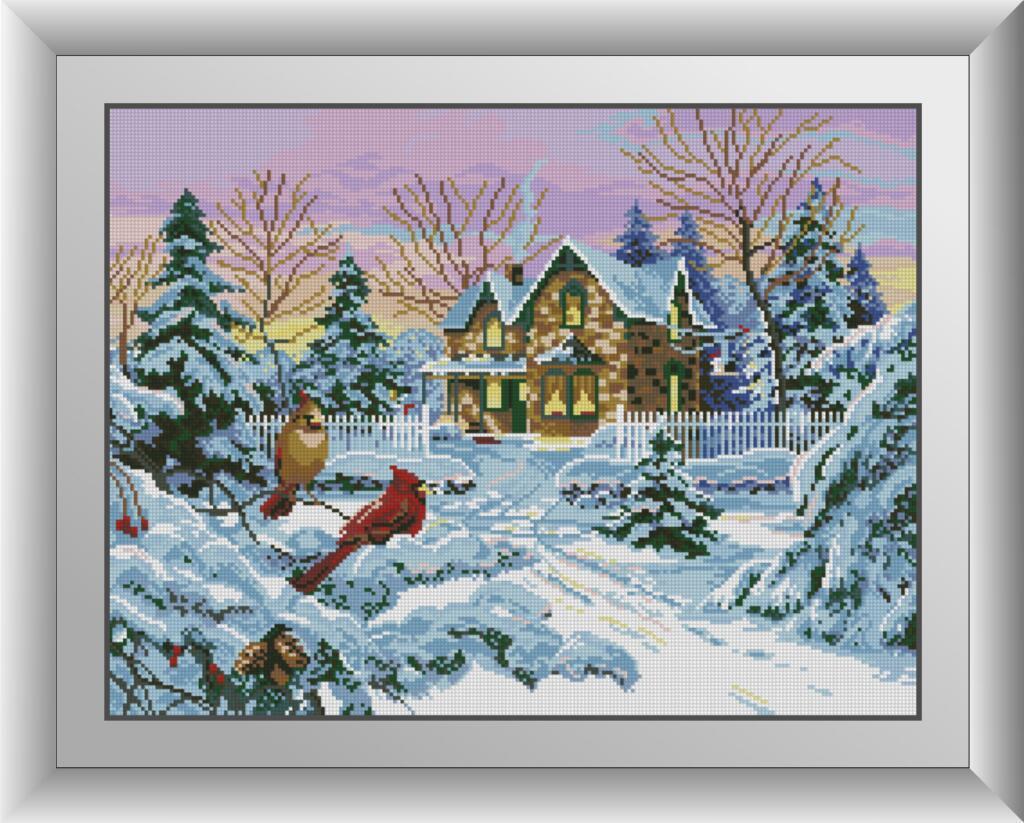Алмазная мозаика Dream Art Зимнее воспоминание 42x56 см (DA.30071)