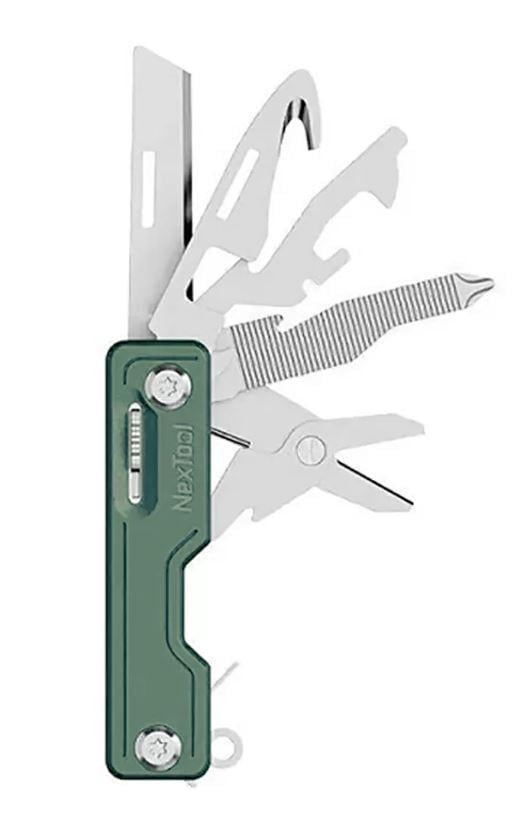 Мультитул для кемпінгу NexTool NE20098 Оливковий (2132680091)