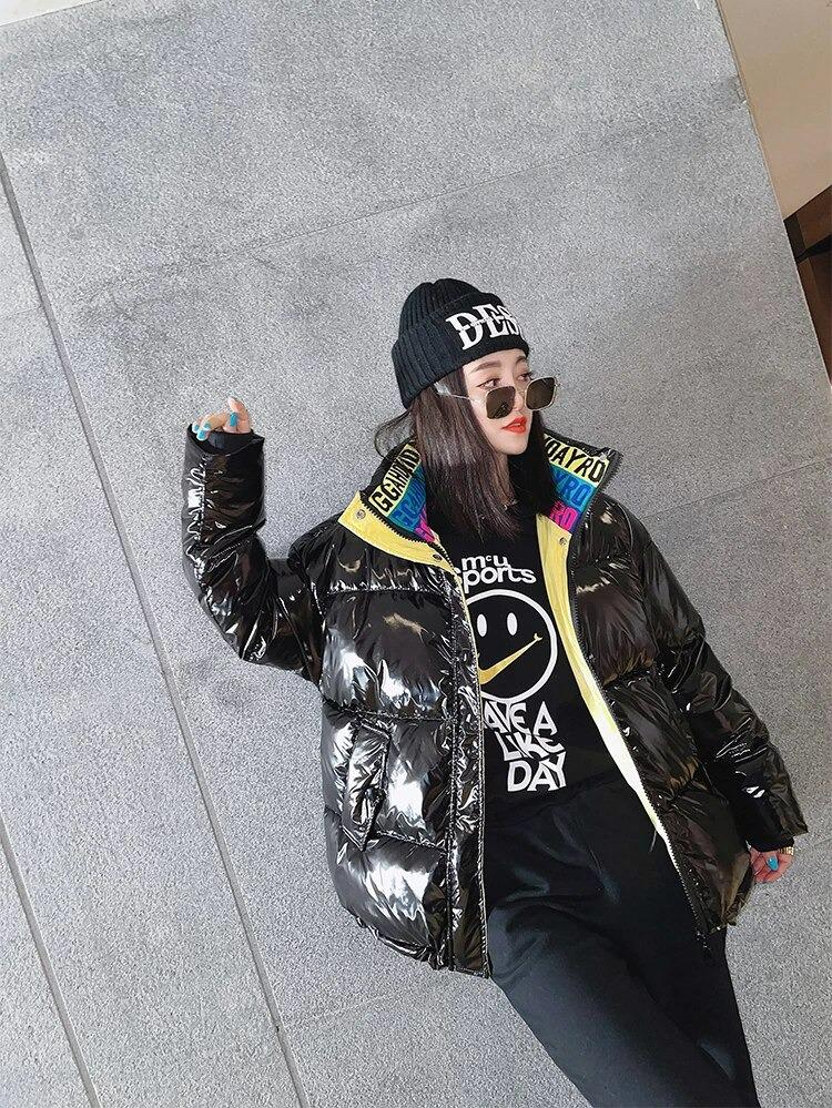 Куртка женская Chica зимняя р. 44-48 Черный (1300-ян)