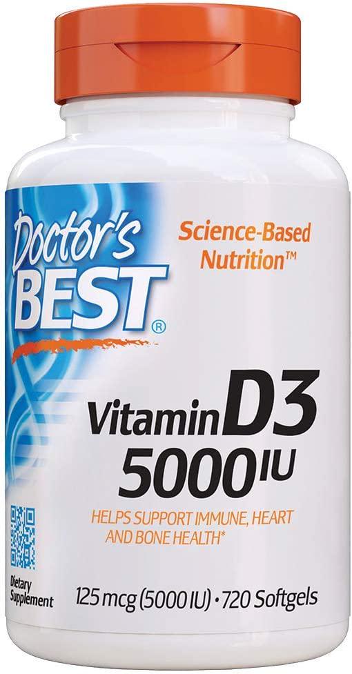 Вітамін Vitamin D3 5000 IU 720 softgels