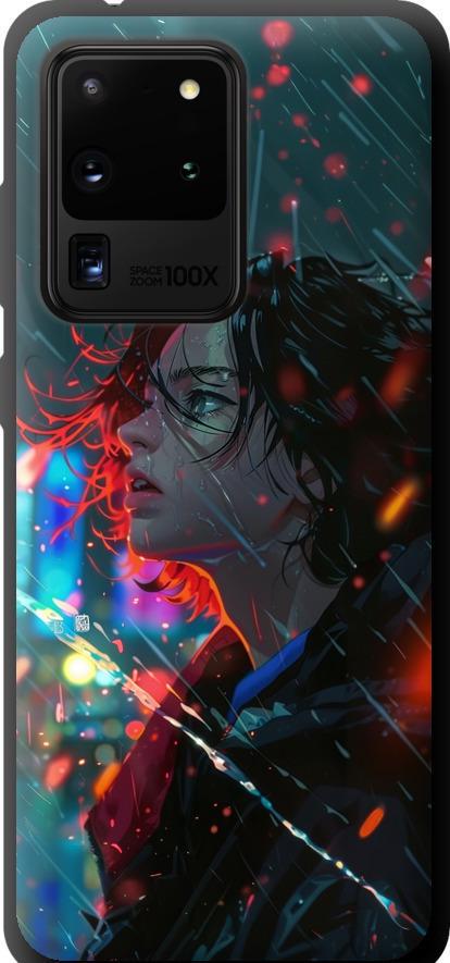 Чехол на Samsung Galaxy S20 Ultra Ночные огни (6096b-1831-42517)