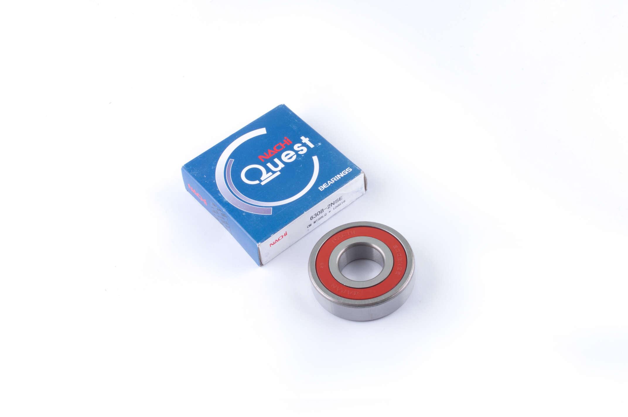 Подшипник коленвала QUEST 6306-2RS 30х72х19 мм (S-2937)