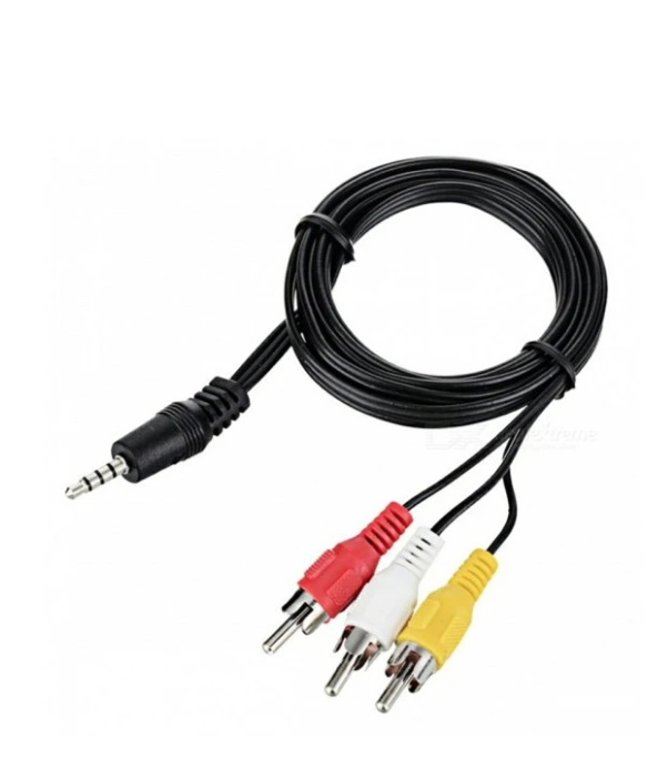 Кабель мультимедийный 1,5 м переходник 3,5 мм (2118) Кабель мультимедийный 1,5 м переходник 3,5 мм (2118)