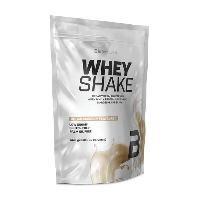 Протеин сывороточный BioTech Whey Shake 500 г Ваниль