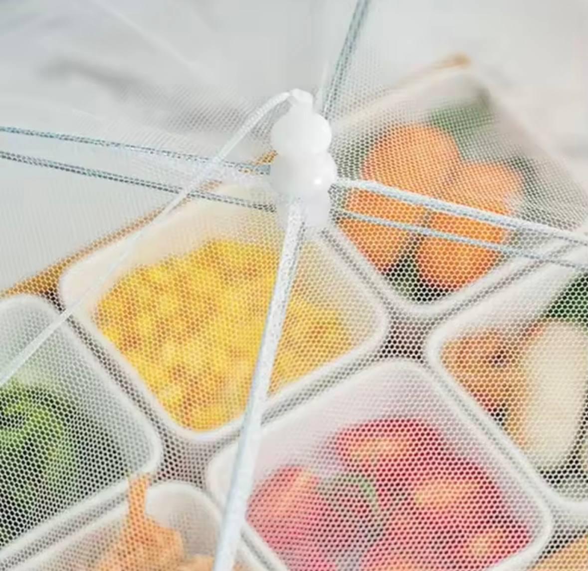 Москитная сетка-зонтик складная на стол для защиты еды от мух 64х48 см (2927df75) - фото 7 Москитная сетка-зонтик складная на стол для защиты еды от мух 64х48 см (2927df75) - фото 7