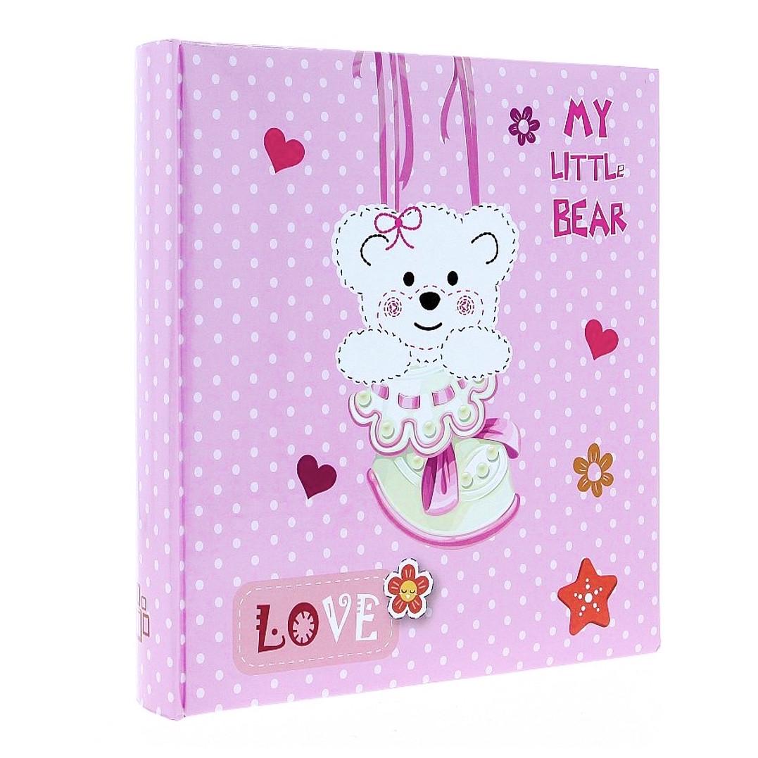 Фотоальбом Gedeon Teddy Bear 290x320 мм 60стр. Pink (12799863)