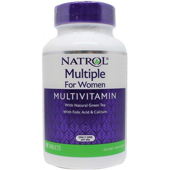 Витаминно-минеральный комплекс Natrol Multiple for Women Multivitamin 90 Tabs (NTL-07252)