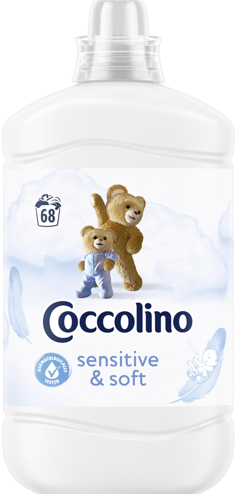 Кондиционер для белья Coccolino Sensitive&Soft 1700 мл (15616)