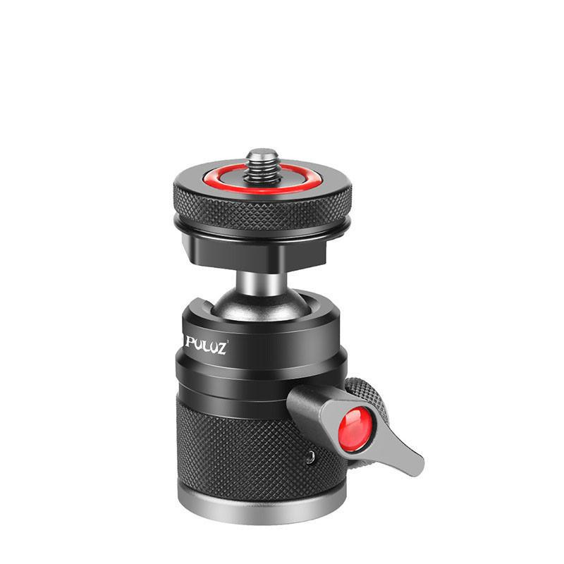 Головка шарнірна Puluz PU3075B на різь 1/4 і 3/8" з перехідником (35421747)