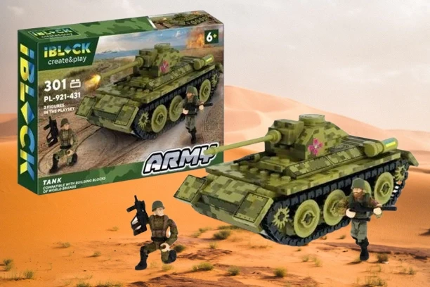 Конструктор Iblock Армия Танк 301 деталь (мс7966кон-6) - фото 3 Конструктор Iblock Армия Танк 301 деталь (мс7966кон-6) - фото 3
